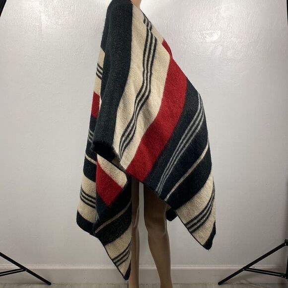 AKIRA Multi Strip Large Blanket Scarf Wrap - Picture 2 of 6